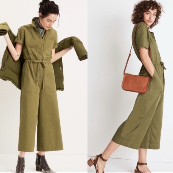 madewell wide leg jumpsuit